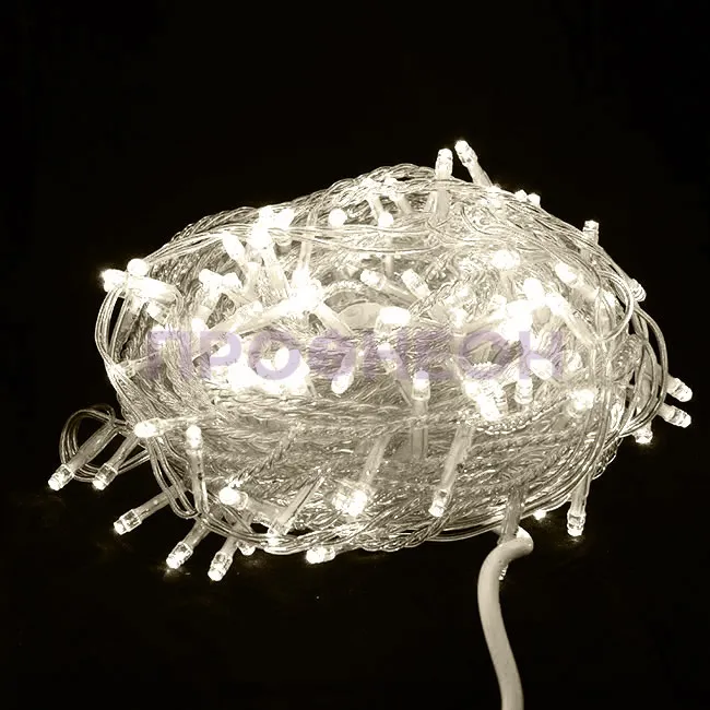 Гирлянда-нить LED Стринг Лайт, 20м, IP54, белый теплый