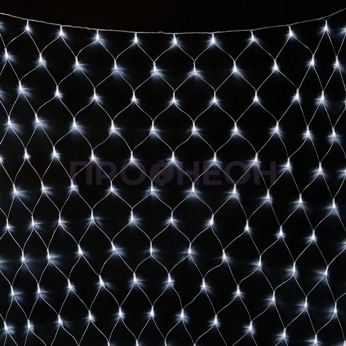 Гирлянда-сеть светодиодная (LED Нет Лайт), 2*3м, белый холодный