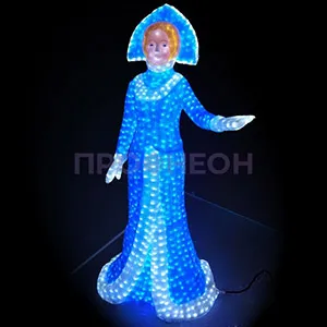 Cветовая фигура из акрила Снегурочка