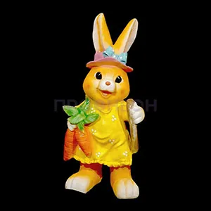 Cветовая фигура Зайчик с морковкой