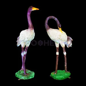 Светодиодная световая фигура Журавль