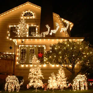 световые светодиодные фигуры на фасад