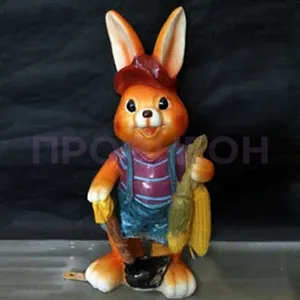 Светодиодный зайчик с кукурузой из акрила