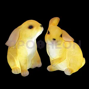 Световые фигуры кроликов из акрила