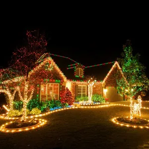 новогодняя подсветка улицы