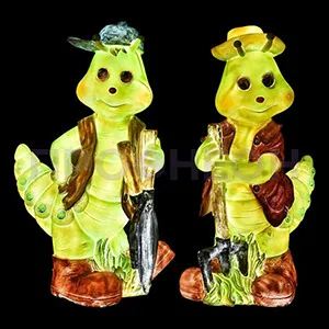 Светящиеся LED фигуры сказочных гусениц