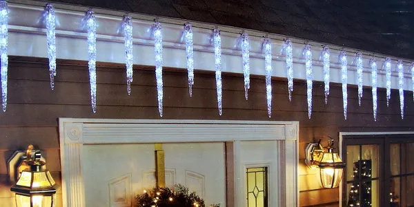 светодиодная гирлянда тающие сосульки