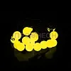 Светодиодная гирлянда Мультишарики Макси желтого свечения, 5 метров с 18 крупными шарами.