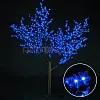 Световое дерево Сакура синего свечения с 864 лепестками, диаметр кроны 1.5 метра