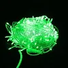 Гирлянда-нить LED Стринг Лайт длиной 20 метров с зелеными светодиодами, IP54