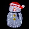 Световая фигура акриловая, «Снеговик веселый», 120 см