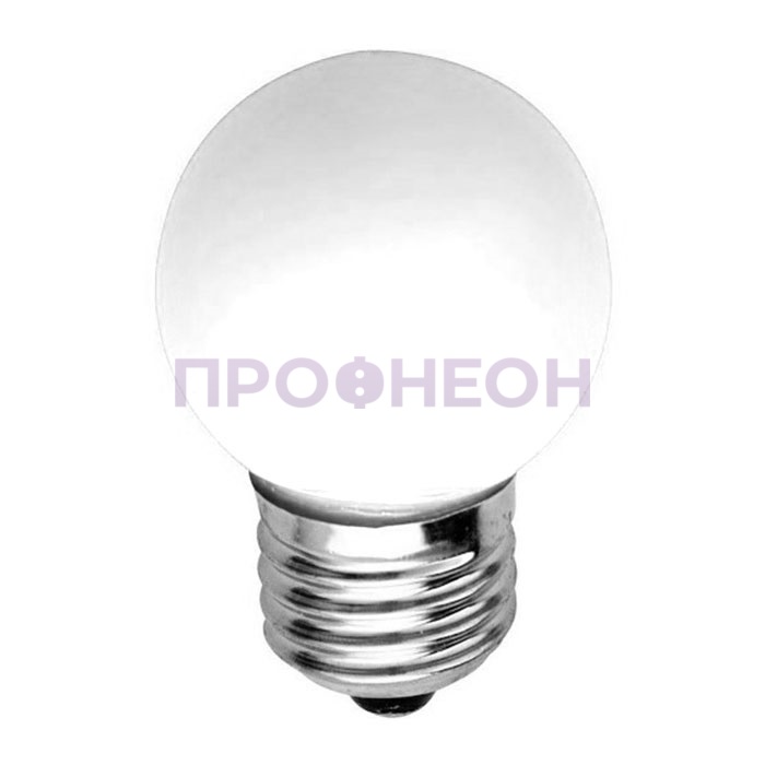 Светодиодная лампа для Белт Лайта, d=40мм, цоколь Е27, 5 диодов, белая