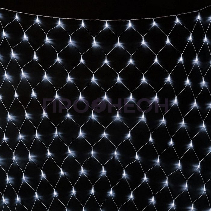 Гирлянда-сеть светодиодная (LED Нет Лайт), 2*3м, белый холодный