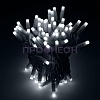 Гирлянда-нить LED Стринг Лайт, 10м, КАУЧУК, IP65, белый холодный