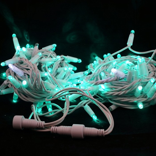 Гирлянда-нить LED Стринг Лайт, 10м, КАУЧУК, IP65, зеленый, 24В Гирлянда-нить LED Стринг Лайт, 10м, КАУЧУК, IP65, зеленый, 24В