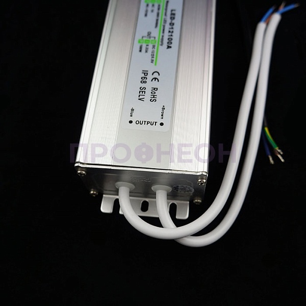 Трансформатор герметичный IP68 — 12V — 60Вт Трансформатор герметичный IP68 — 12V — 60Вт
