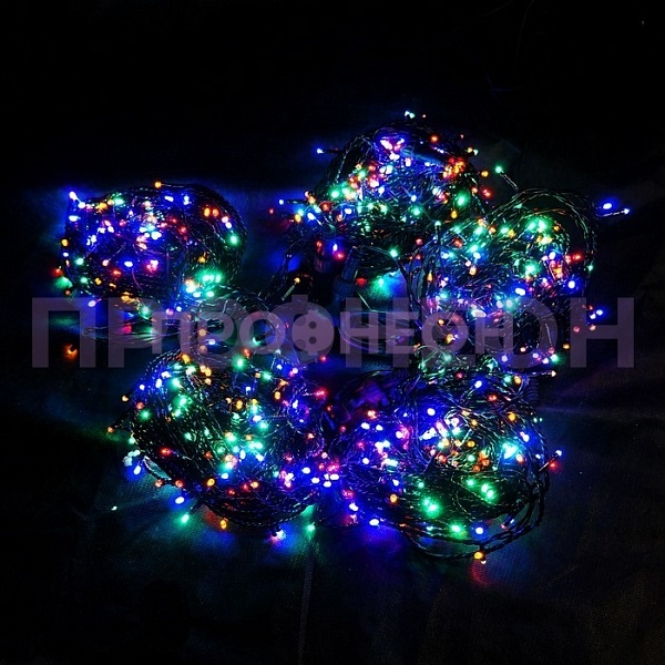 Клип Лайт Спайдер, 5 нитей по 20 м, с трансформатором, мультиколор Клип Лайт Спайдер, 5 нитей по 20 м, с трансформатором, мультиколор