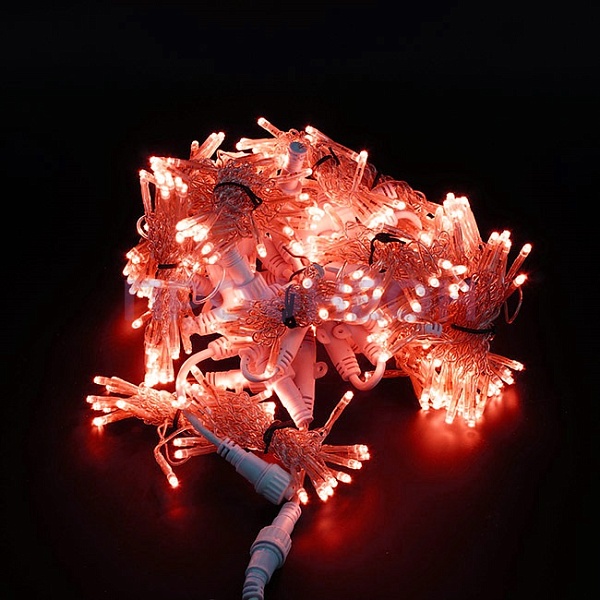 Светодиодный дождь Плей Лайт, 2*3м, IP54, красный Светодиодный дождь Плей Лайт, 2*3м, IP54, красный