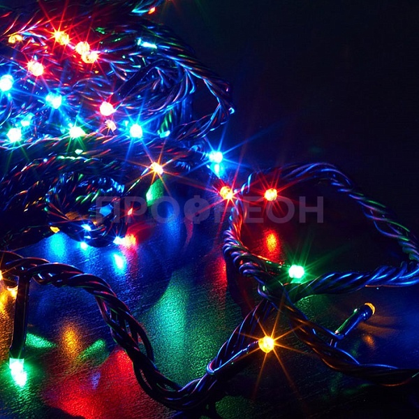 Гирлянда-нить LED Твинкл Лайт, 20м, IP54, мультиколор, с контроллером Гирлянда-нить LED Твинкл Лайт, 20м, IP54, мультиколор, с контроллером