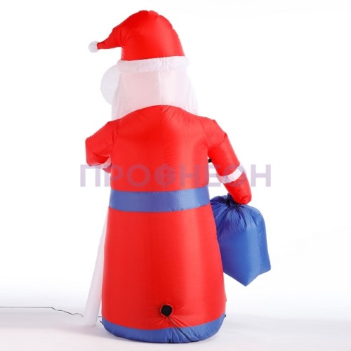 Фигура световая надувная «Дед Мороз в красной шубе»