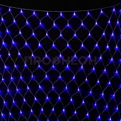 Гирлянда-сеть светодиодная (LED Нет Лайт), 2*2м, синий