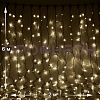 Светодиодный дождь Плей Лайт, 2*6м, IP54, белый теплый