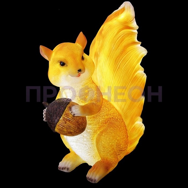 Объемная фигура из стекловолокна "Белочка", 50*47*30 см, с трансформатором Световая фигура акриловая, «Снеговик с лопатой и метлой», 170 см