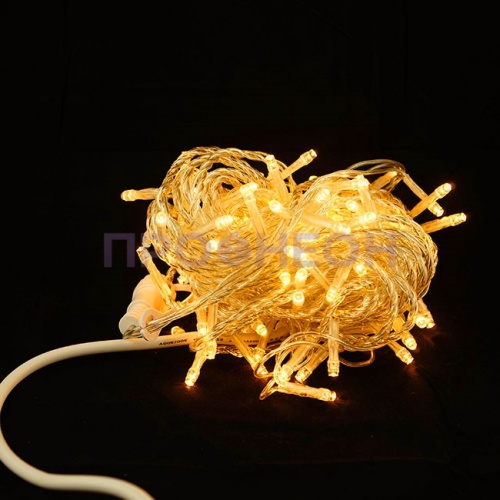 Гирлянда-нить LED Стринг Лайт, 10м, IP54, желтый