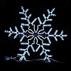 Световая фигура «Большая Снежинка LED» 95*95 см, белая
