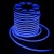 Гибкий неон — LED Neon Flex. Синий, 15*26 мм, цена за 1м