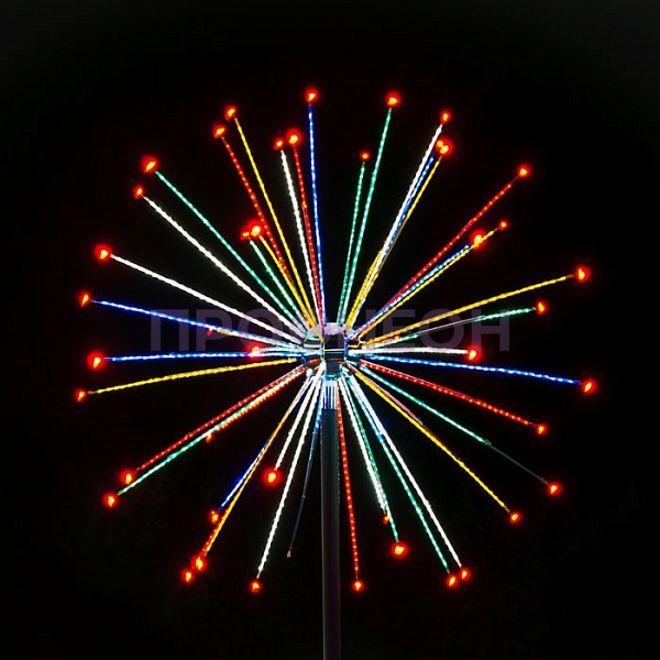 Светодиодный фейерверк «Шар», 4*4м, мульти Светодиодный фейерверк «Шар», 4*4м, мульти