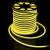 Гибкий неон — LED Neon Flex. Желтый, 15*26 мм, цена за 1м